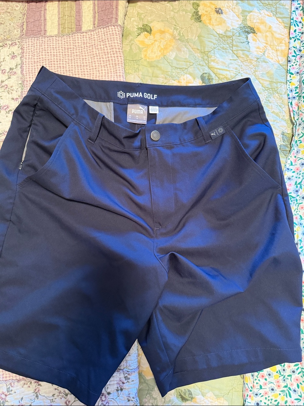 Puma Men’s Navy Performance Golf Hybrid Shorts